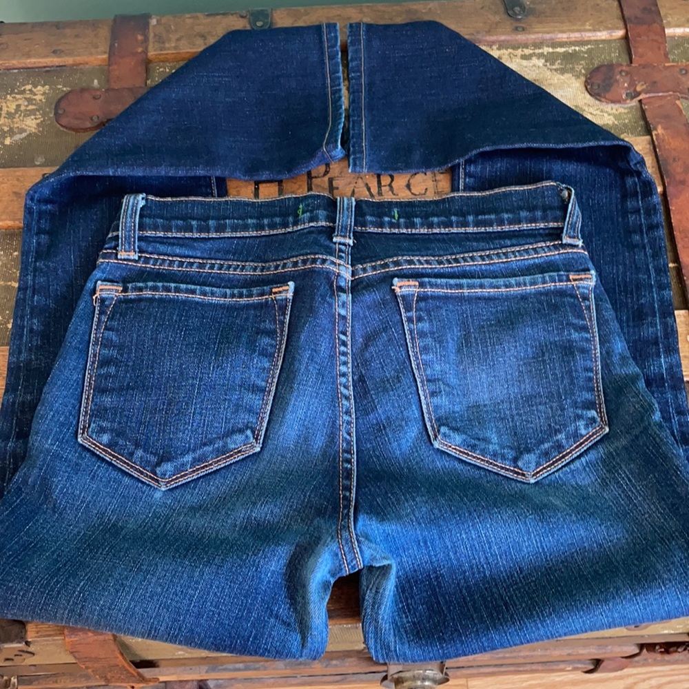 J BRAND WOMENS JEANS STRAIGHT LEG LIKE NEW 25 DARK DENIM - Picture 6 of 9